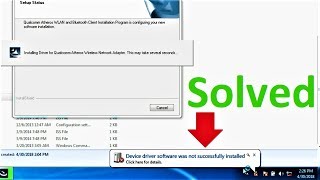 ... hi friends, here i showed up in this video how to fix wi-fi driver
software not successfully in...