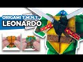 LEONARDO (T.M.N.T.) | Ninja Turtle, but with paper