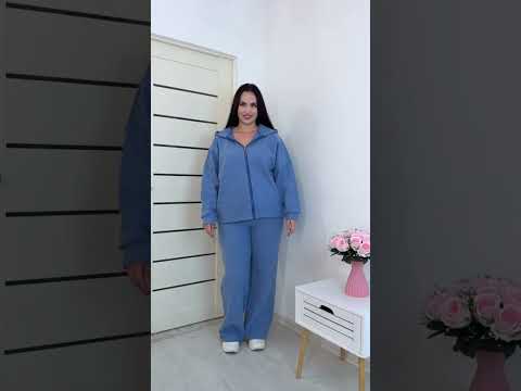 Костюм светр і штани кашемір батал, видео 1