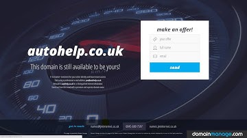 DomainManage.com - domain sales landing page