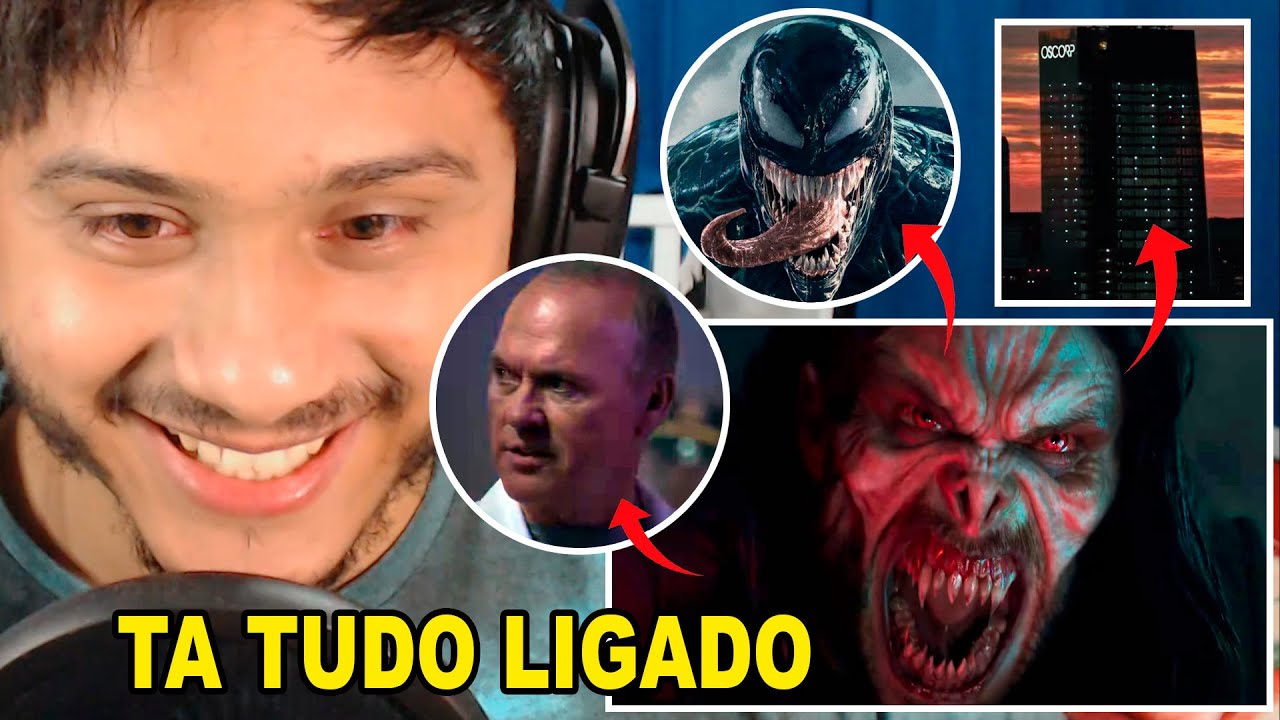 MCU ESTÁ TODO INTERLIGADO - Morbius Trailer 2 React
