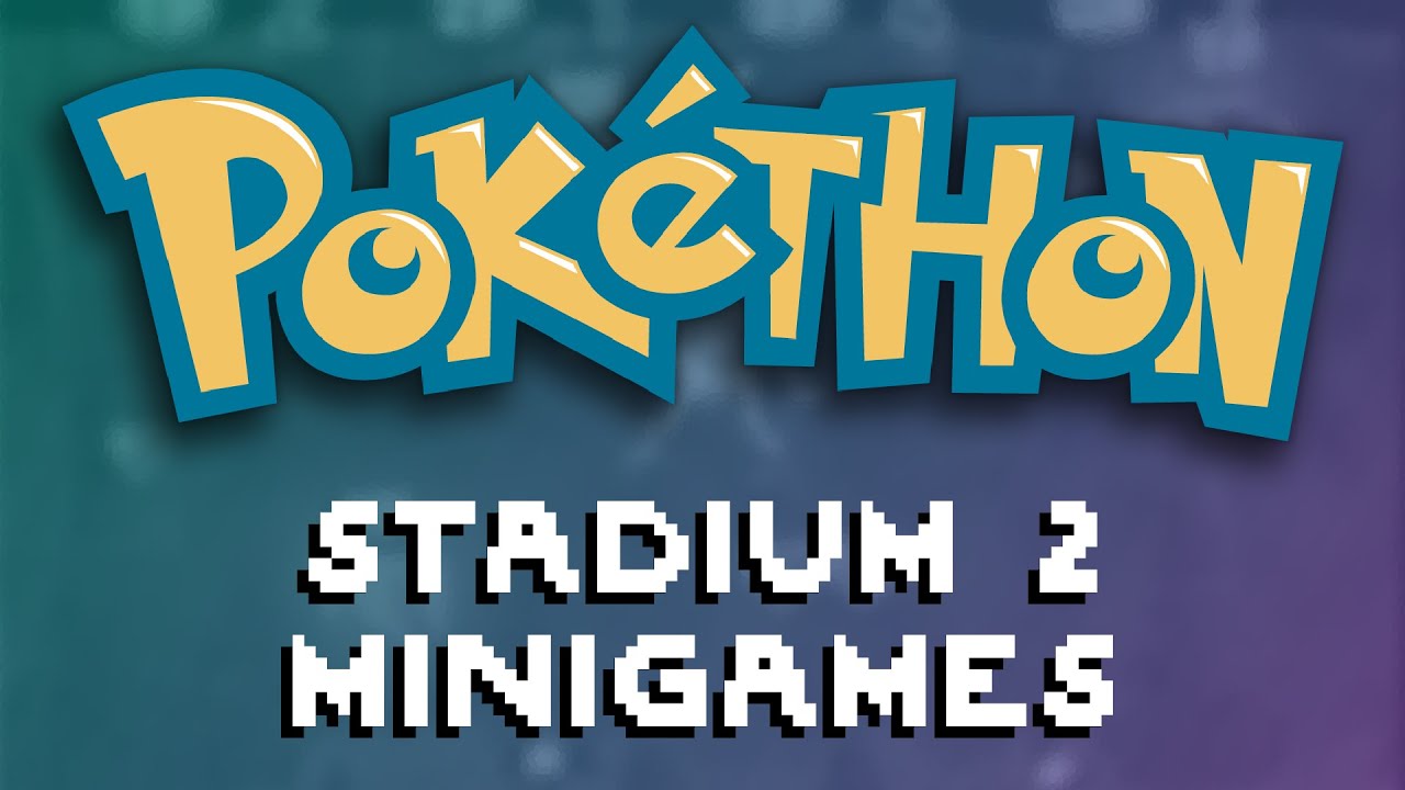 Pokethon 2019 - Game 18 - Pokémon Stadium 2 Minigames