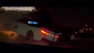 BMW F90 M5 Highway Crash