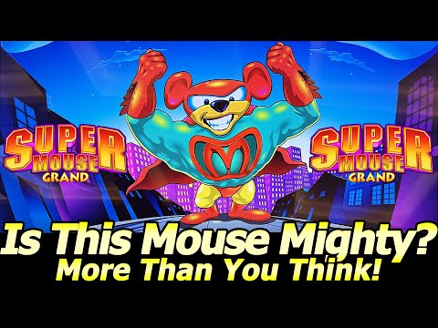 Super Mouse Grand!? Strange New Slot, but Huge Potential! Live Play/Bonus at Resorts World Las Vegas