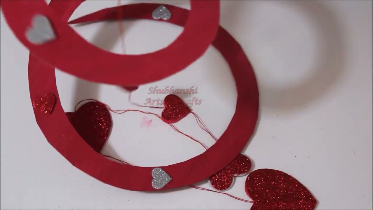 Valentine's Day Spiral Hanging Decorations, Hobby Lobby