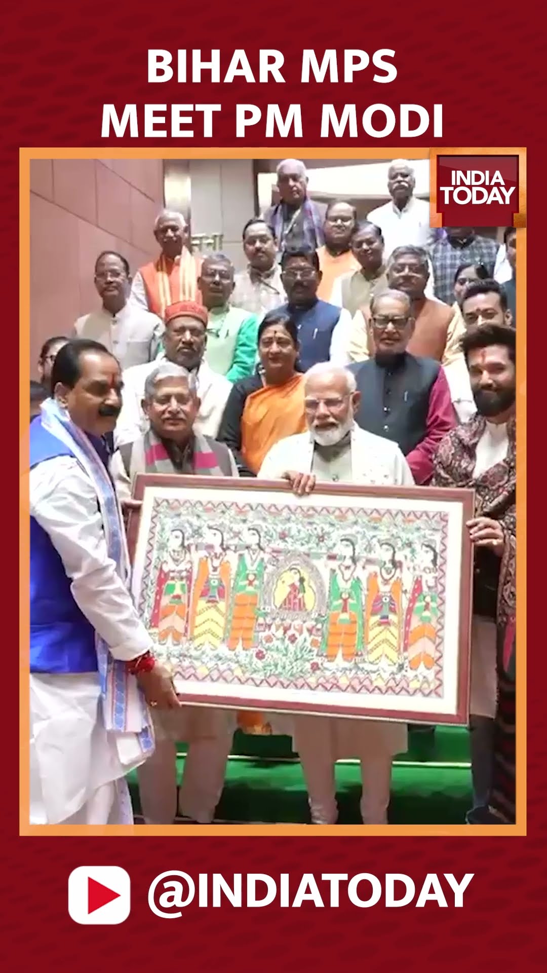 30 Bihar MPs From JD(U), \u0026 NDA Allies Met PM Modi In Parliament Today | India Today News