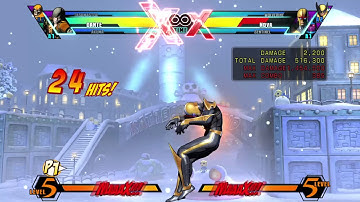 UMVC3: Dante Gun Loop Variant Combo