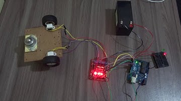 Controle de motores DC com arduino e módulo de ponte H