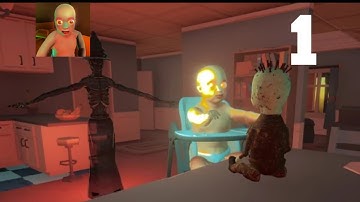 The Baby in Dark Yellow Room: Scary Baby Horror - Gameplay Walkthrough part 1(Android)