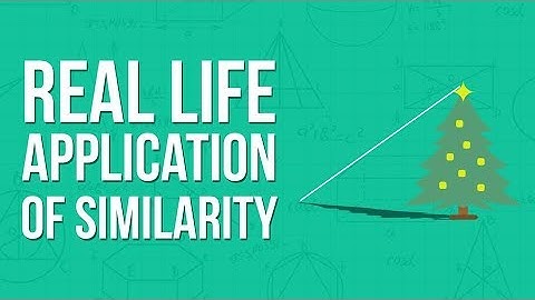 11. O Level Geometry - Real life application of Similarity