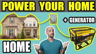 How To Install Home Generator (PORTABLE) - STEP BY STEP