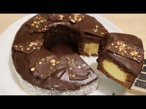 Gateau D Anniversaire Au Chocolat Et Creme Patissiere Facile Cuisinerapide Youtube