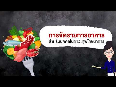 Ep.28 การจัดรายการอาหารสำหรับบุคคลในภาวะทุพโภชนาการ