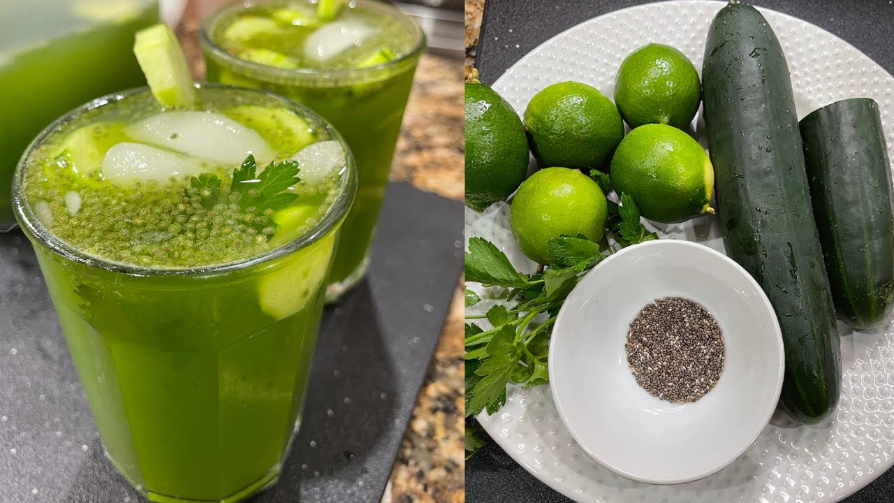 C mo Hacer Una Rica Agua De Pepino Con Lim n Chia Perejil Refrescante Y c-mo-hacer-una-rica-agua-de-pepino-con-lim-n-chia-perejil-refrescante-y