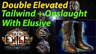 Discover the Necropolis 3.24 Method: Crafting Double Elevated Tailwind + Onslaught and Elusive POE