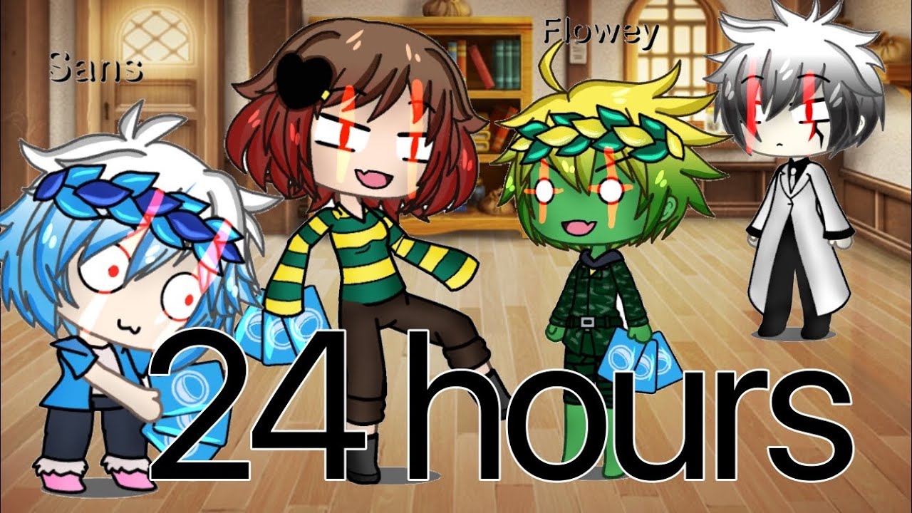 Undertale Stuck in a room for 24 Hours - YouTube