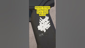 juanflatroo Paris 2023 Sticker Scrape #cs2 #cs2skins #cs2stickers