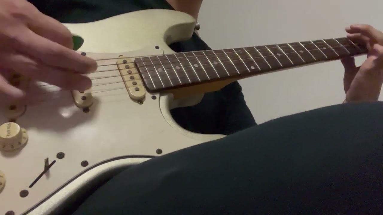 PUEDE UNA STRATOCASTER TOCAR METAL?? (Lamb Of God - Laid to rest guitar cover)