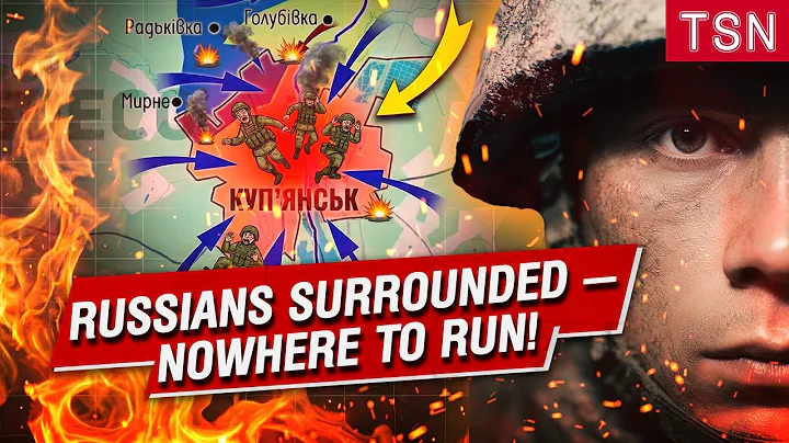 HUNDREDS OF RUSSIANS DOOMED! DEADLY TRAP NEAR KUPIANSK — UKRAINE COMPLETELY HALTS THE OFFENSIVE!