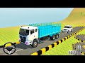 🙏💥🙅🚩Drive truck and Bolero on stunt road 😅🛣️