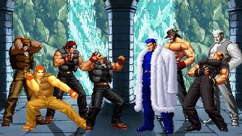 [KOF Mugen] Memorial | Ralf Jones vs Ryuji Yamazaki [ 4vs4 ]