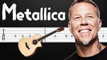 Sad But True - Metallica Guitar Tutorial, Guitar Tabs, Guitar Lesson