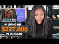 Reacting to Living on a $227,000 Salary in LONDON with £34,000 rent! *Must Watch*