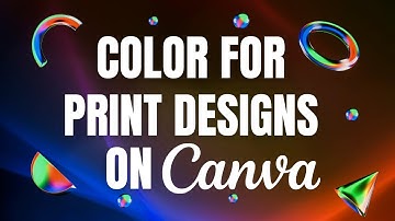 How to pick the correct color for prints on Canva