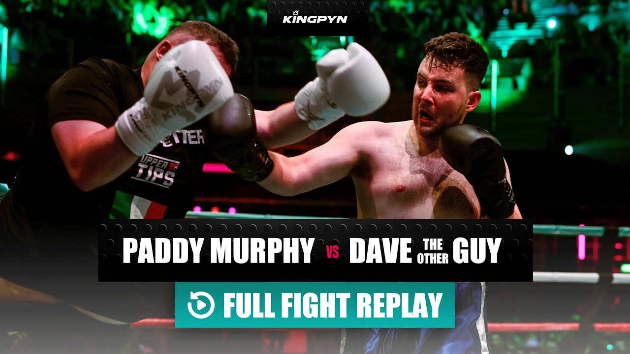 Paddy Murphy vs Dave The Other Guy Official Full Fight Kingpyn Boxing