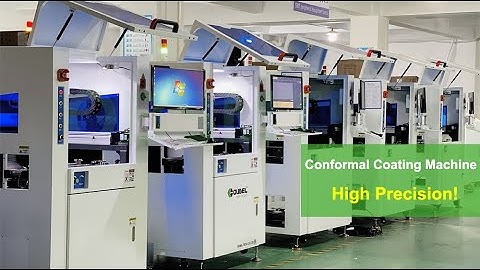 OUBEL 3-axis Auto Selective Conformal Coating Machine for PCBA coating