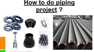 How to do a piping project (with english subtitles)
