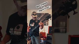 #bass training on « Figure it out » by @royalblooduk This track dropped in 2014  #rock