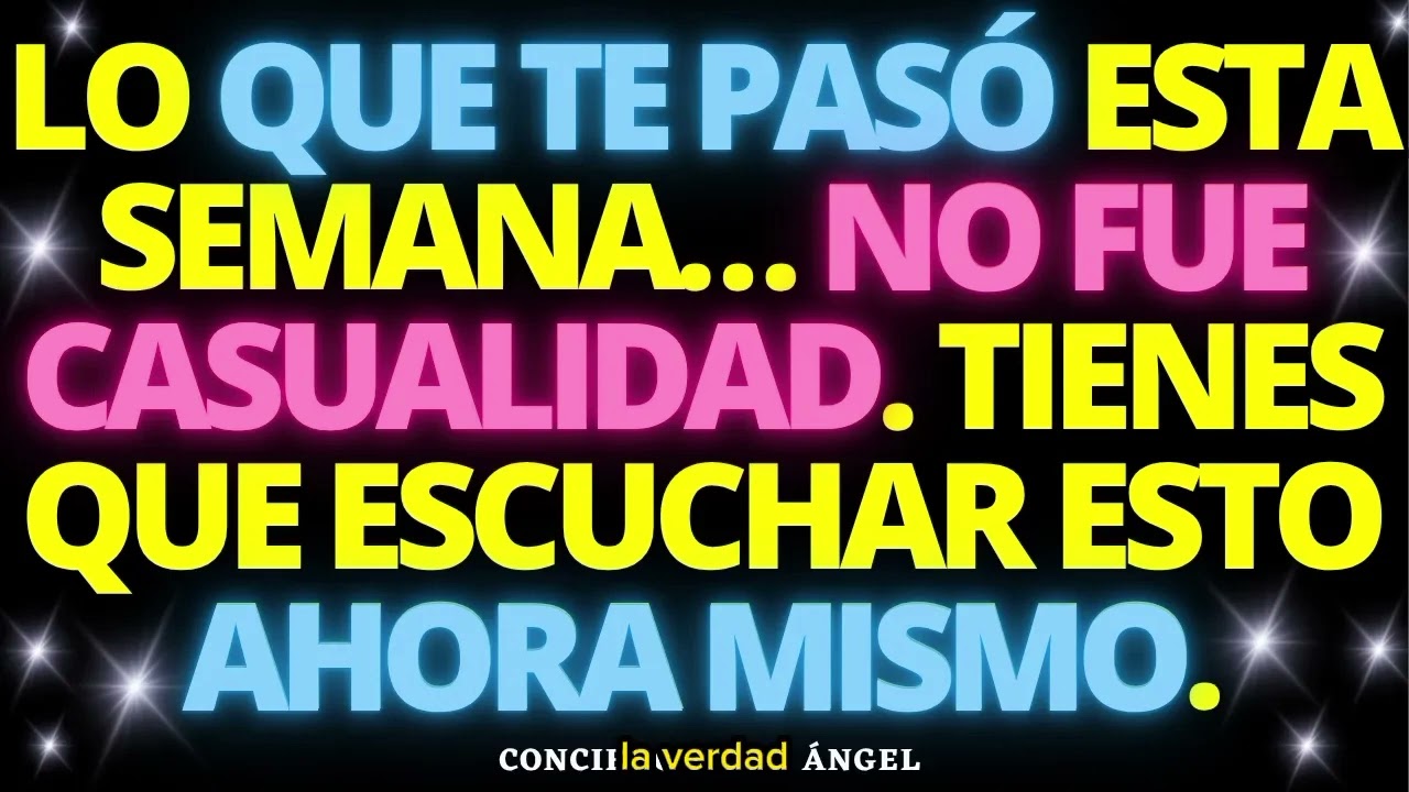ARCÁNGEL MIGUEL TE DICE: ¡PREPÁRATE! ESO QUE VIVISTE FUE UNA SEÑAL DIVINA ⚠️ Mensaje de Dios