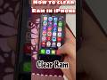 How to clear ram in iPhone #tech