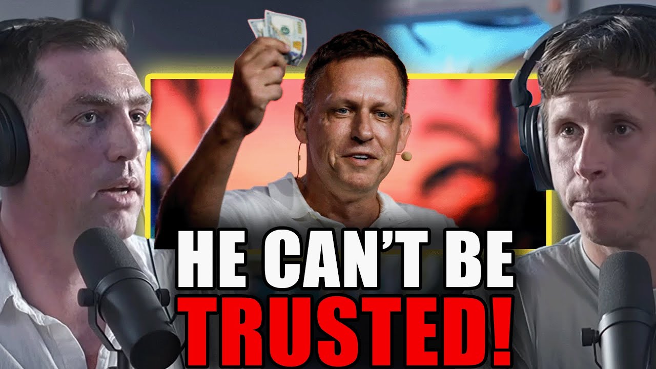 How Peter Thiel is Weaponizing Christianity (and His Evil Plan) | Shane Cashman
