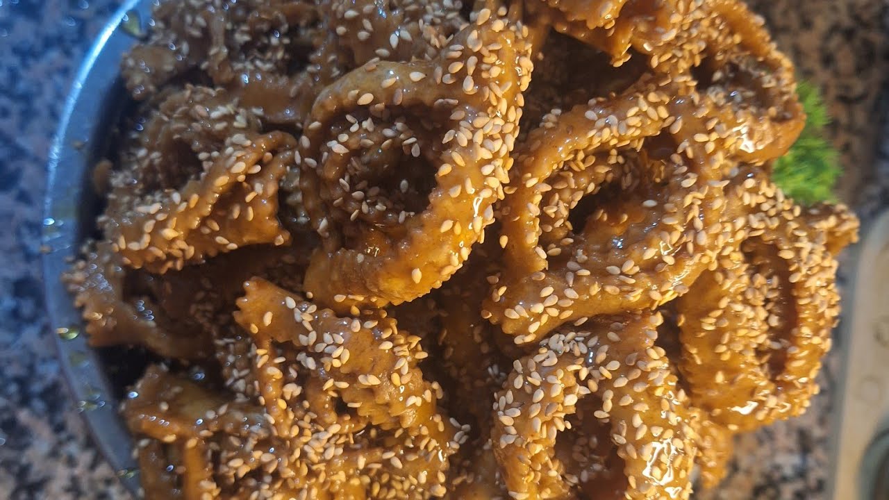 شباكية مغربية بالمدلك و  بدون ماكينة 🥰🥰