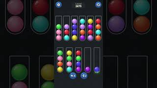 Ball Sort by Infinite Joy: Levels 2674, 2675