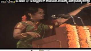 Dr Shobha Naidu Speech in M. Amulya Manja Bharatanatyam Dance Performance