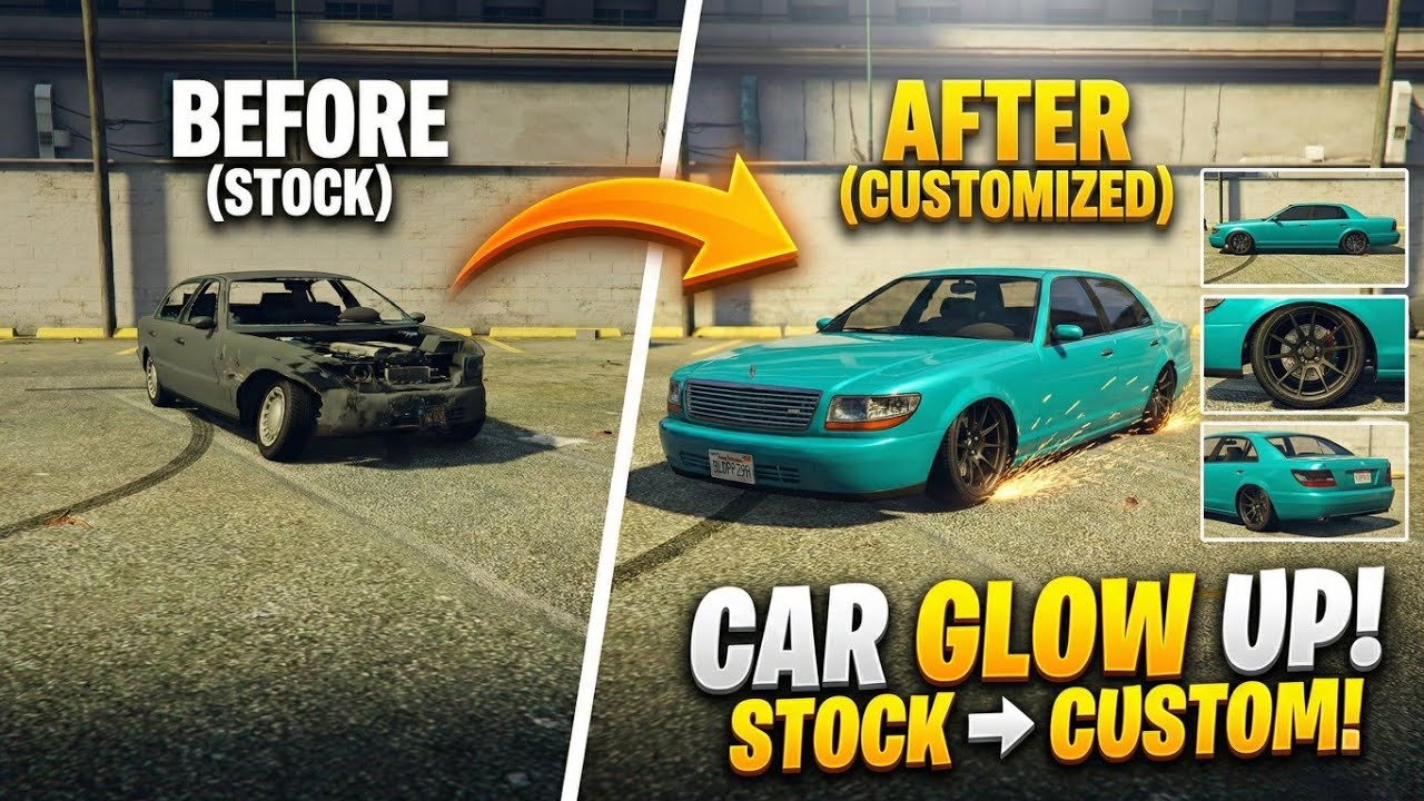 GTA 5 Washington Car Customisation | Before & After Transformation 😈