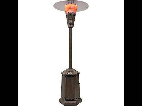 Venetian Liquid Propane Gas Patio Heater – Heritage Bronze Finish