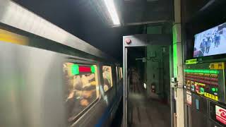 Trtc Kawasaki Heavy Industries-Taiwan Rolling Stock Company C381 Departing Ximen Station Sxl