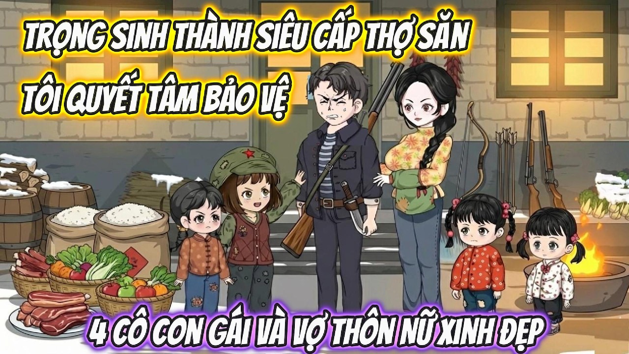 Tái Sinh Thành Siêu Cấp Thợ Săn, Tôi Quyết Tâm Bảo Vệ 4 Cô Con Gái Và Vợ Thôn Nữ Xinh Đẹp