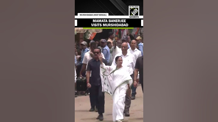 West Bengal Chief Minister Mamata Banerjee visits riot-hit Murshidabad areas