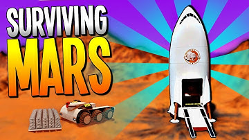 Landing a ROCKET ON MARS and Building a MARS COLONY - Surviving Mars Gameplay