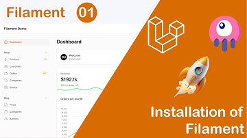Filament V3 Installation and Project Setup | Part 1 | Filament Livewire | Laravel 🚀 #FilamentV3