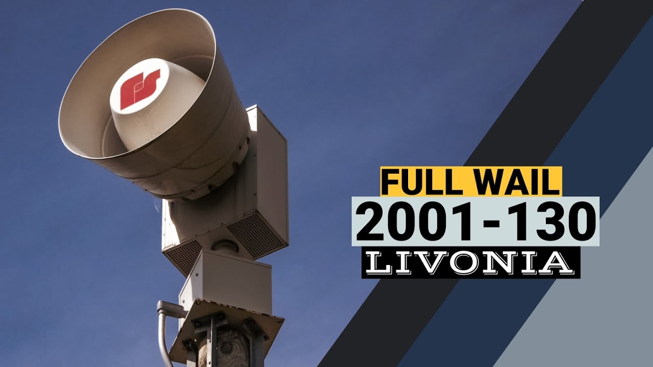 Wailing 2001 Siren | Livonia, Michigan