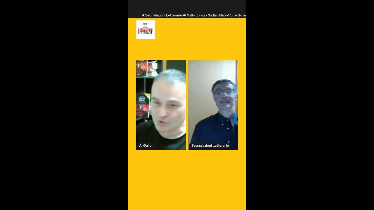 Al Gallo a Segnalazioni Letterarie 📱