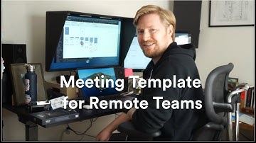 Useful Meeting Template Spreadsheets for Remote Teams