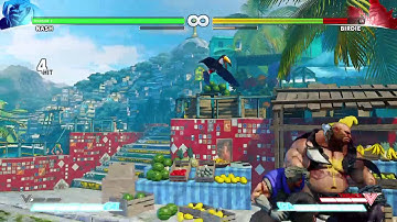STREET FIGHTER V Nash weird mixup