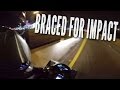 SCARY CLOSE CALL! NEARLY KILLED BY CARS WHEN MOTORCYCLE DIES ON INTERSTATE!